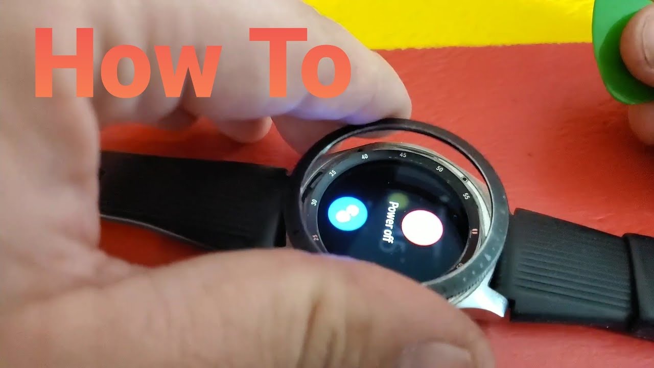 Как снять кольцо-безель с Samsung Galaxy Watch