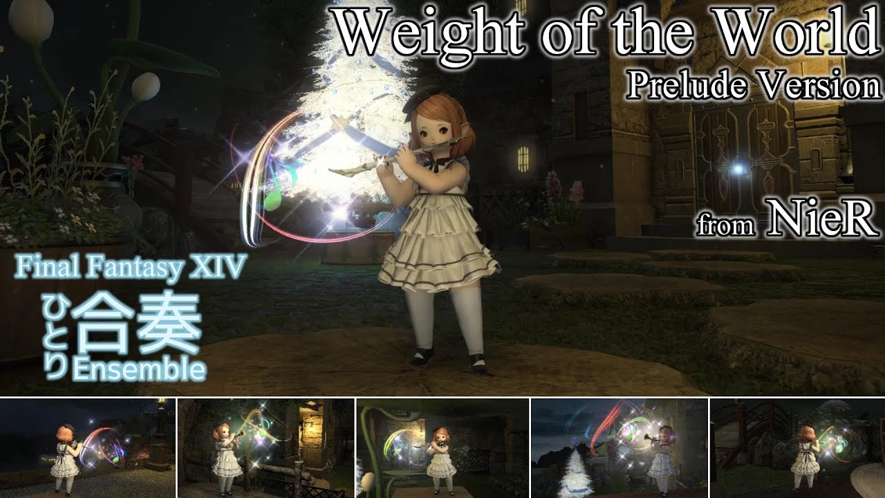 [FF14] (NieR曲) Weight of the World / Prelude Version [楽器演奏] (NieR collab [FFXIV Performance])