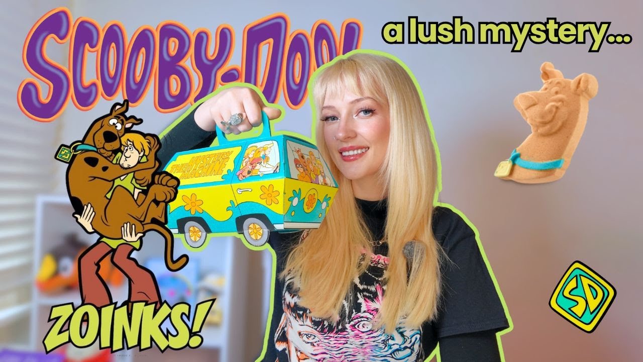 Распаковка коллекции «Ruh-Roh!» от Scooby-Doo x LUSH