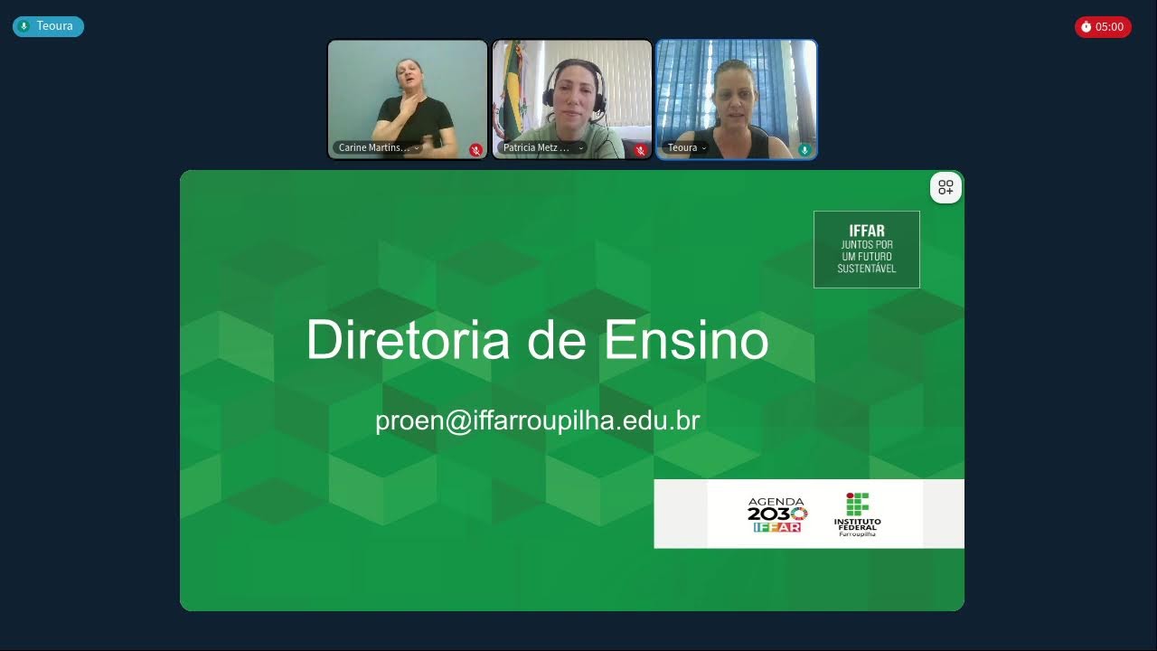 8ª Reunião Ordinária do Comitê Assessor de Ensino - CAEN/2025/IFFar