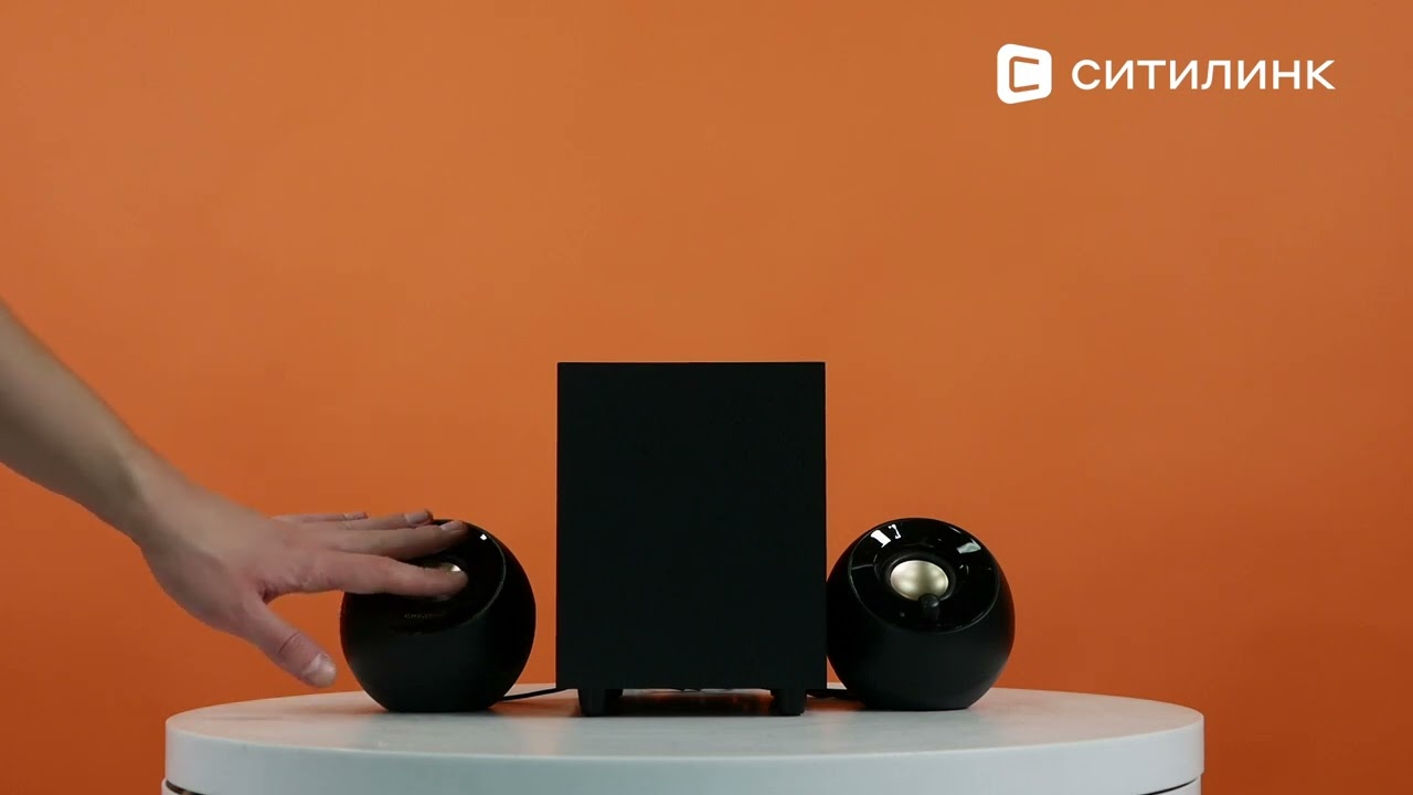 Обзор Колонок Creative Pebble PLUS | Ситилинк
