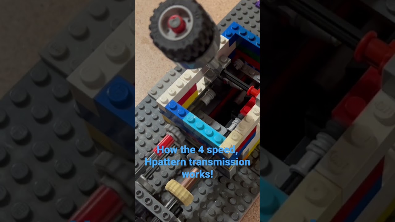 4 speed transmission, H pattern (How it works)