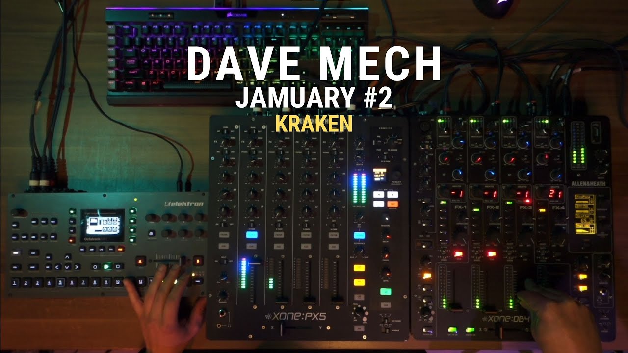 Jamuary 2021 #2 - Hypnotic Techno with Octatrack + Xone PX5 & DB4