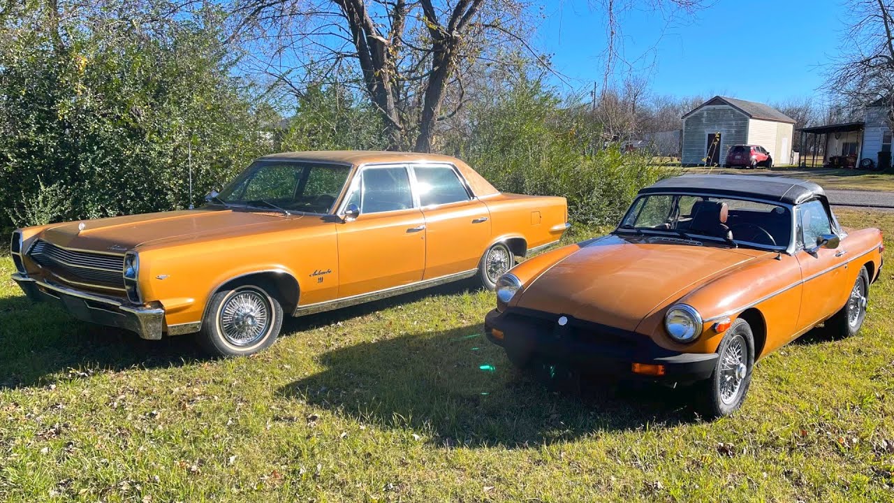 Let's Finish the 67 AMC Ambassador and 75 MGB + FOR SALE!! + Sneak Peek of New Corvette!!!