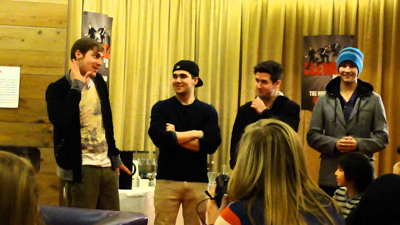 Big Time Rush - Elevate Album Launch Party [London]
