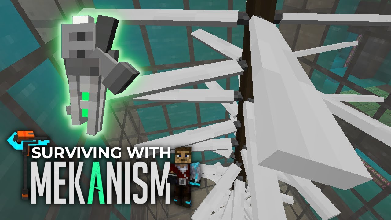 Industrial Turbine & Meka Tool! - Surviving With Mekanism! [Ep 11]