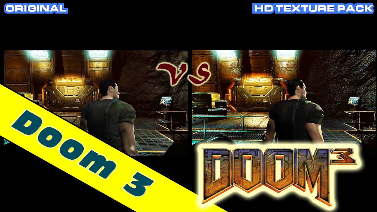 Doom 3: HD texture Pack Comparison preview