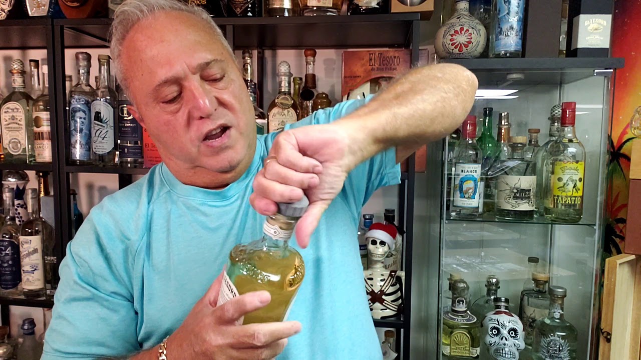 Lou Agave of Long Island Lou Tequila- El Tesoro Anejo- Light, Tasty & Clean...What More Can You Say?