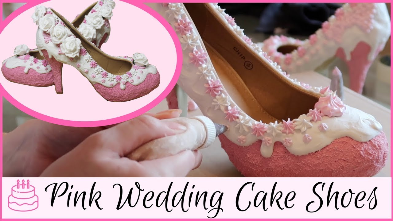 How I make Wedding Cake Shoes | DIY Icecream and cake shoes