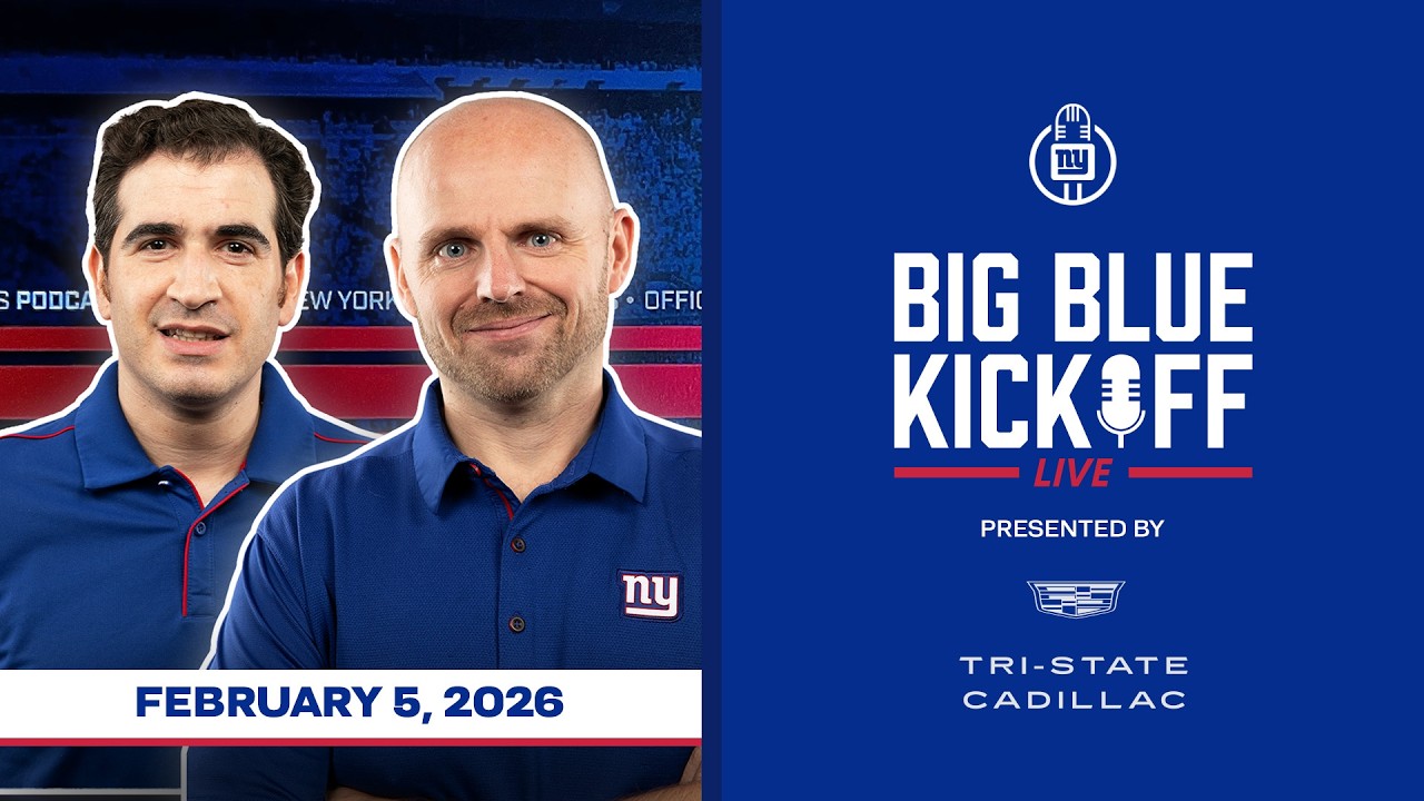 February 5, 2026 | Big Blue Kickoff Live | New York Giants
