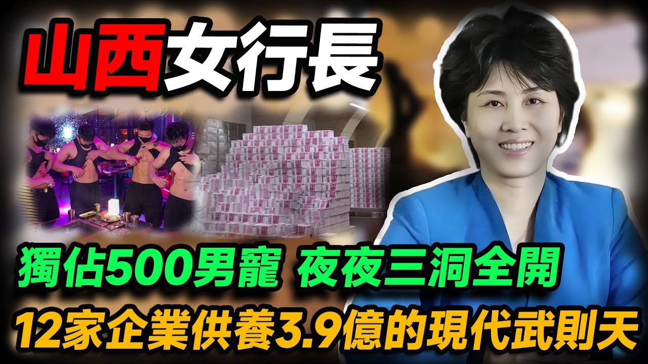 山西武則天上官永清，3.9億飛機+21套頂級別墅，夜夜投入空乘懷抱，12家企業供養鋪就她的暗黑奢靡人生！#人物志 #社會 #貪腐#腐敗#武則天
