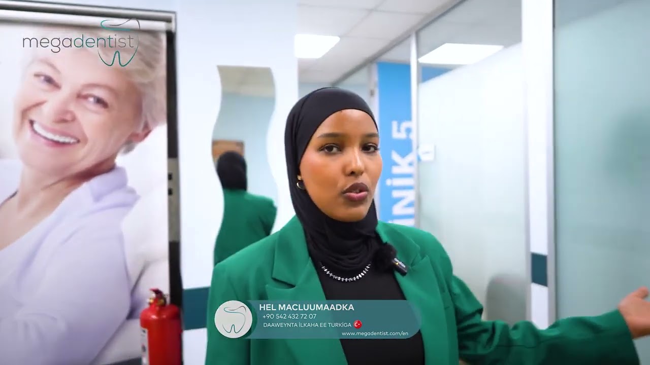Ayaan waxay inoo sharaxaysaa qaybaha uu ka kooban yahay Megadentist, Istanbul