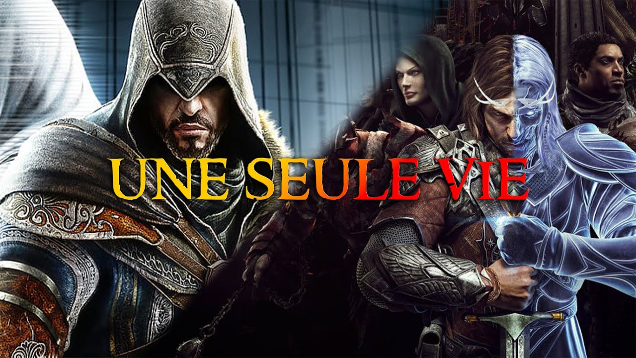 AC Révélation/Shadow Of Mordor - UNE seule VIE pour finir le jeu !