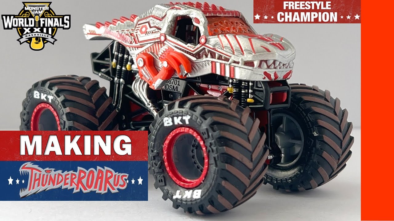 Making ThunderROARus | Monster Jam Customs (World Finals 22 Replicas)