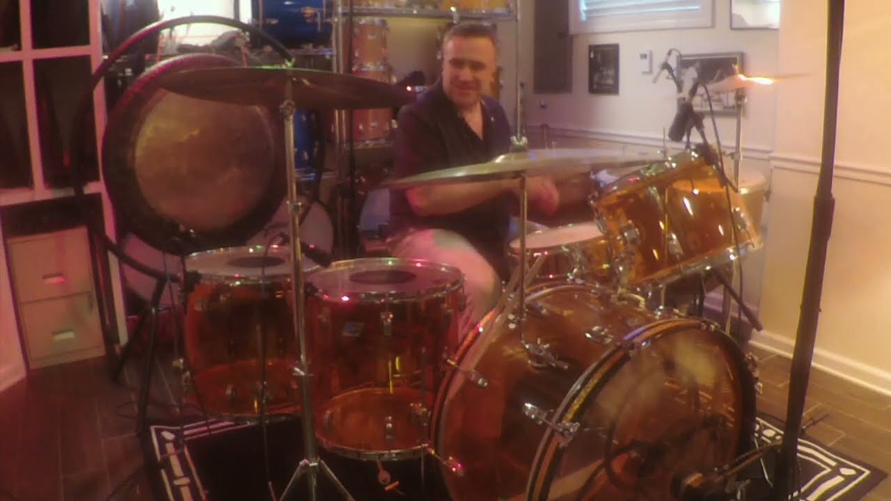 LED ZEPPELIN / THE WANTON SONG /LIVE 1975/ DRUM COVER