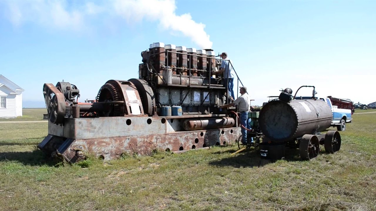 Old Diesel Engines Startup Compilation