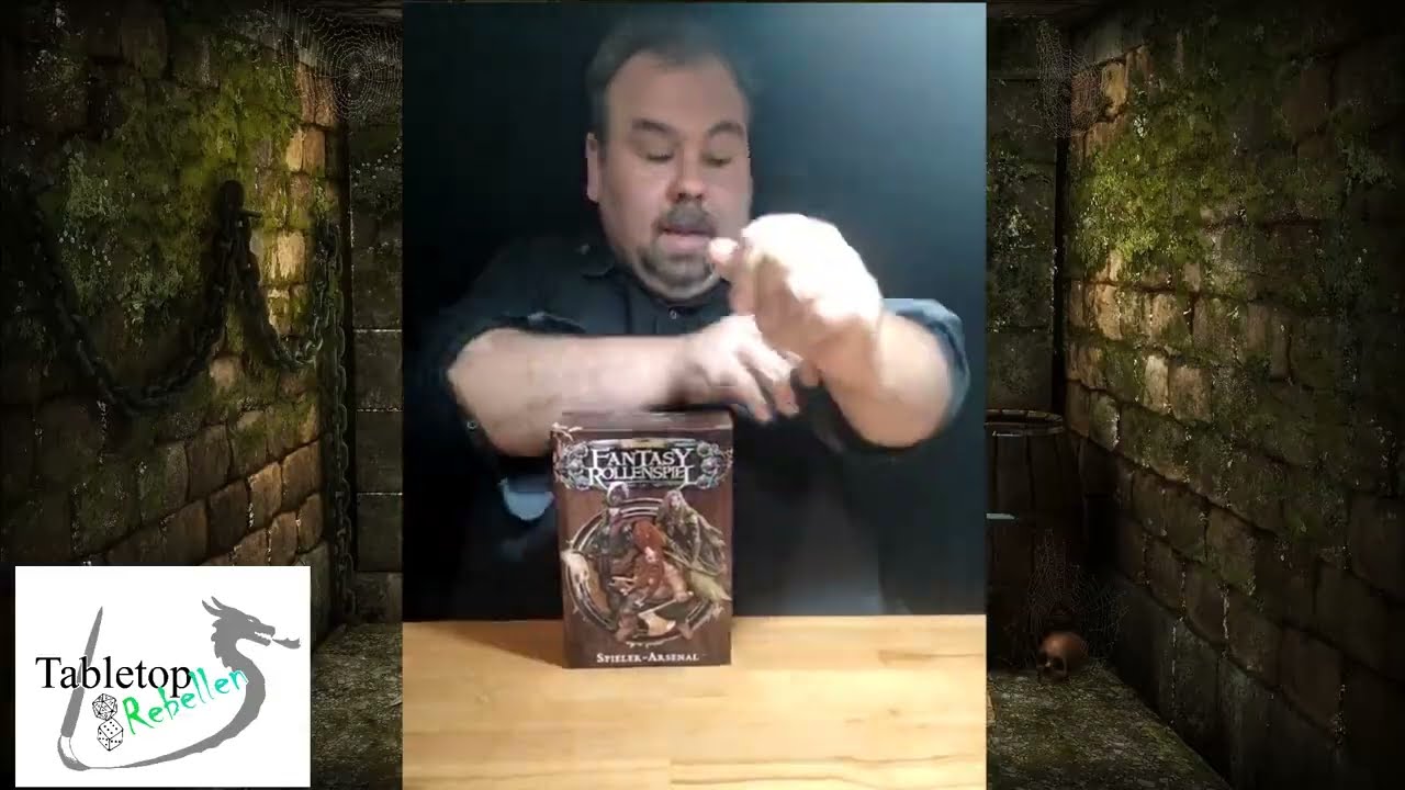 Unboxing Warhammer Fantasy RPG Spieler Arsenal