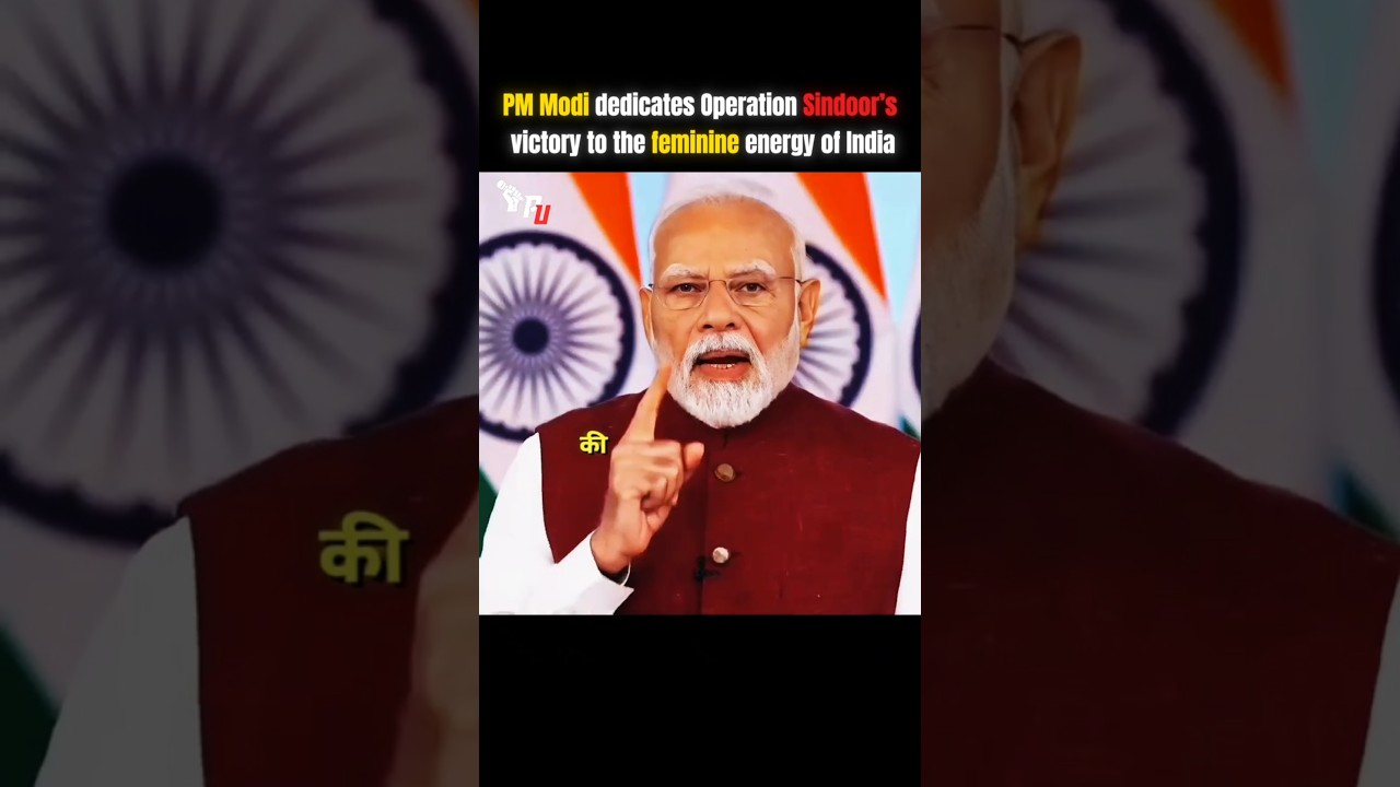 PM Modi&rsquo;s Powerful Address on Operation Sindoor