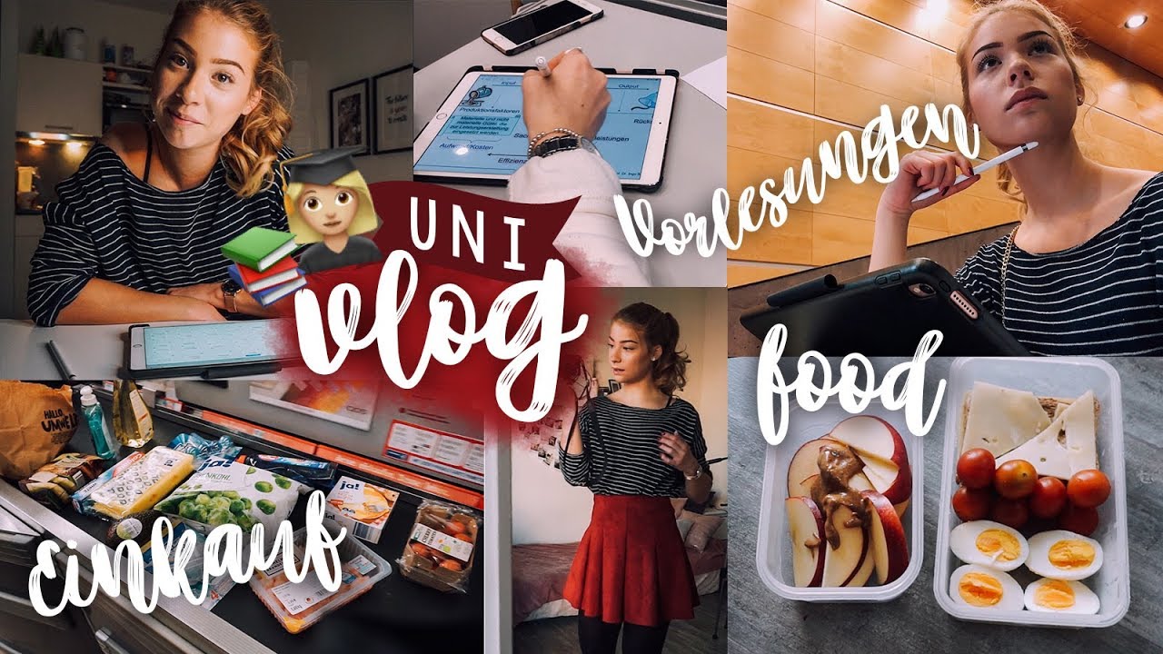UNI VLOG - Vorlesungen, Nachbereitung, Sport // JustSayEleanor (BWL Studium, iPad in der Uni)