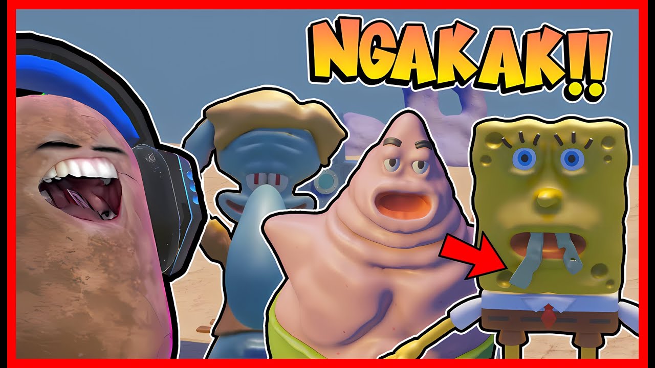 ATUN MENEMUKAN SPONGEBOB PALING ANEH DAN KONYOL !! Feat @MOOMOO