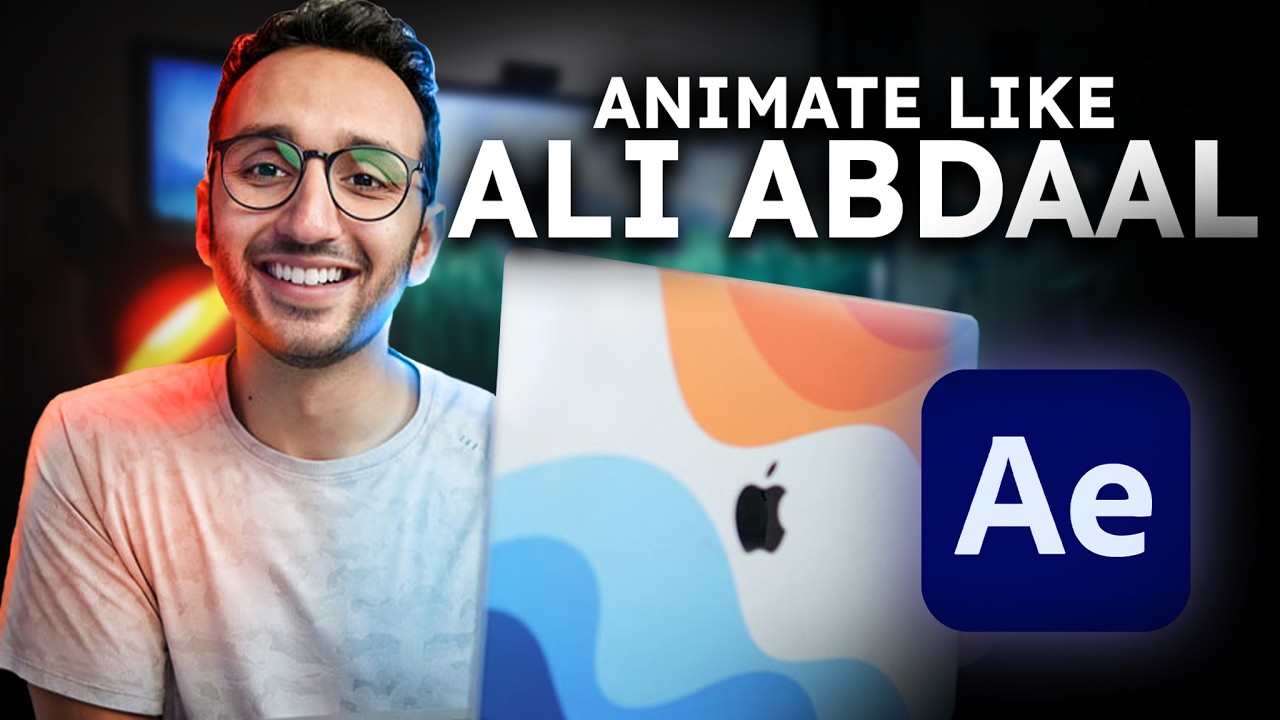 How To Animate Like Ali Abdaal - ULTIMATE After Effects Tutorial