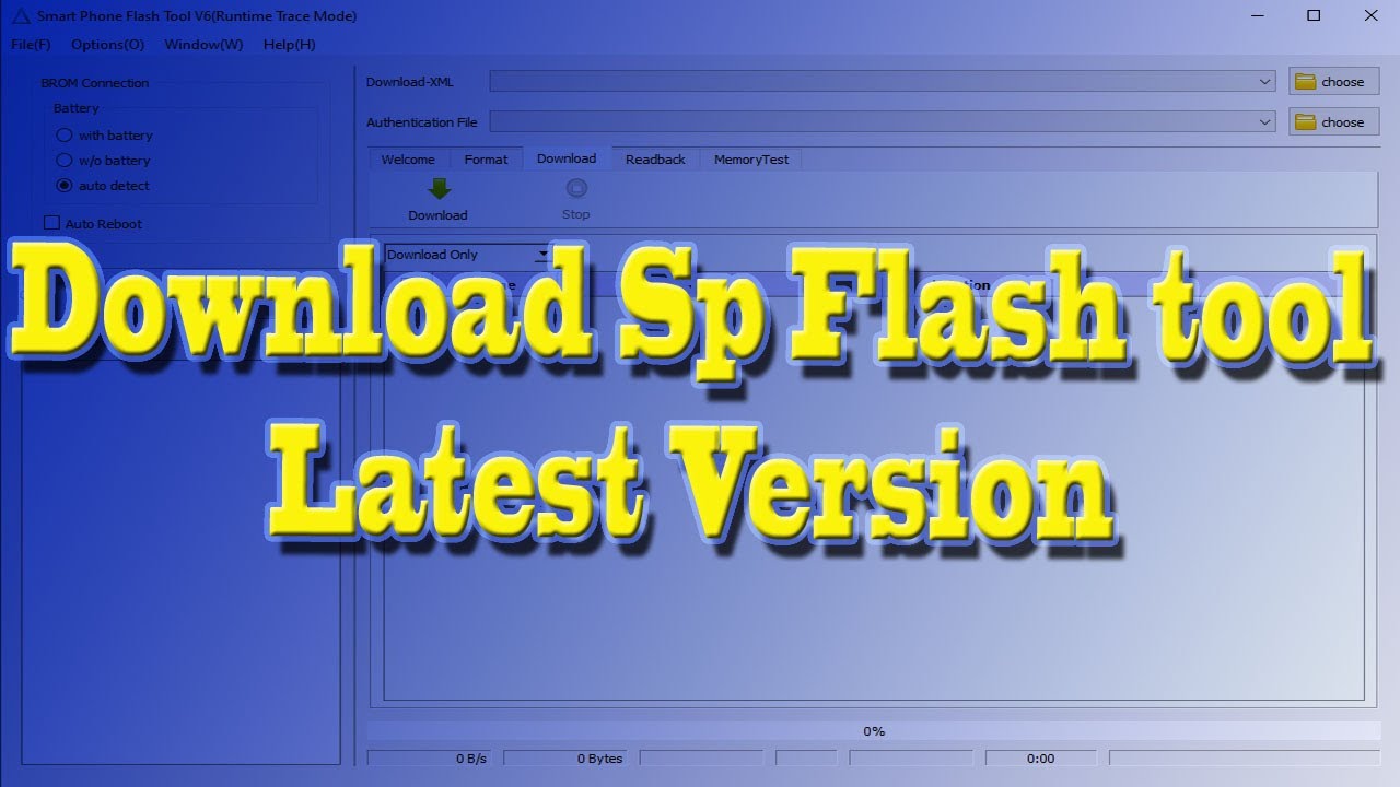 Sp Flash Tool Latest Version | Mediatek Flashing Tool Download