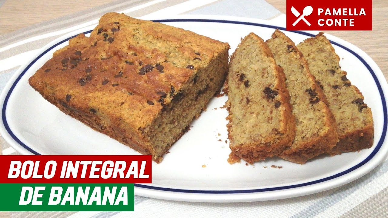 BOLO DE BANANA COM AVEIA | RECEITA SEM TRIGO E SEM LEITE