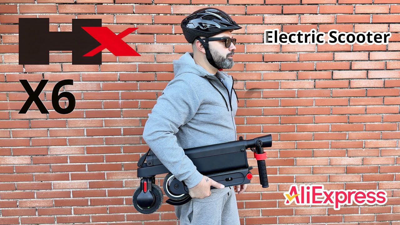 HX X6 Electric Scooter — Ultra-Foldable, Powerful & Lightweight Commuter Scooter!