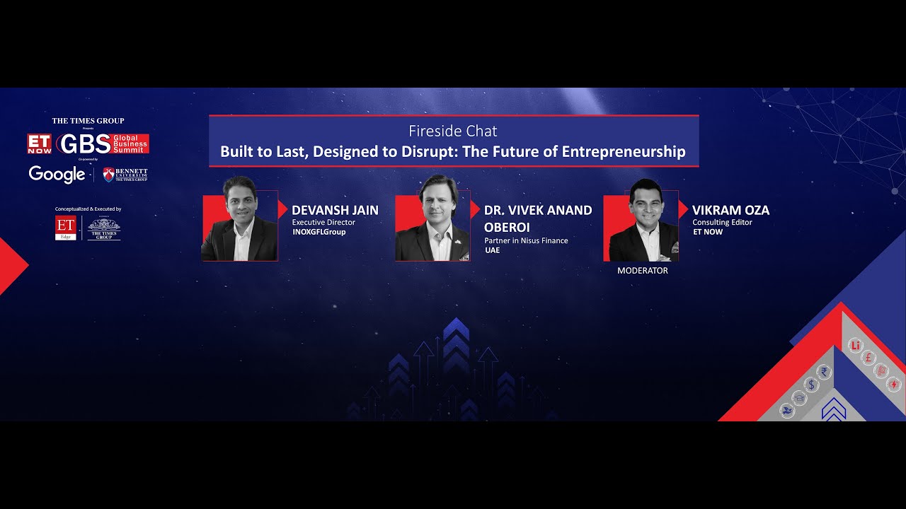Built to Last, Designed to Disrupt | The Times Group ET NOW Global Business Summit 2025