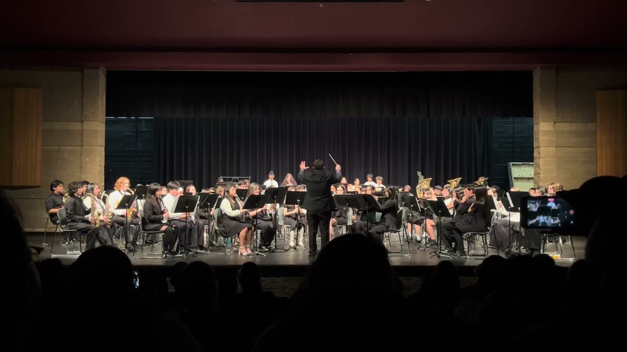 Merced County Honor Band Concert 2026 - The Raptor Rides the Whale