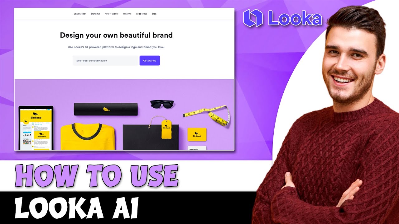 How To Use Looka Ai Website | Best Tutorial