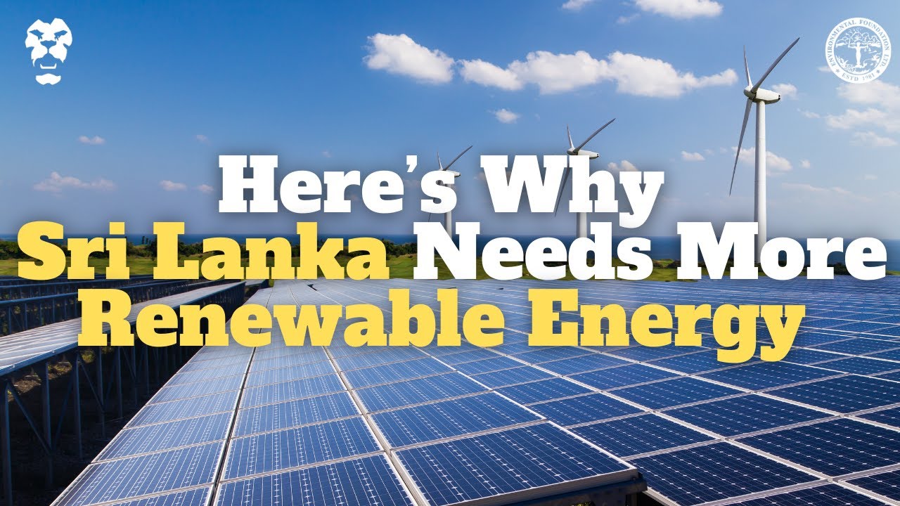 Here&rsquo;s Why Sri Lanka Needs More Renewable Energy