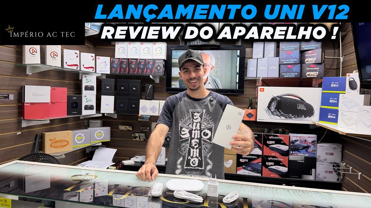 LANÇAMENTO 2026 UNITV V12 - VALE A PENA COMPRAR ?  IMPÉRIO TEC!