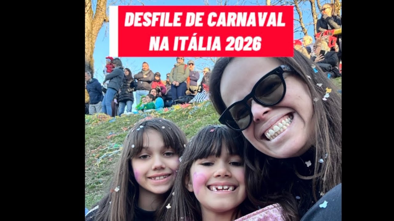 DESFILE DE CARNAVAL NA ITÁLIA NA ÍNTEGRA 🇮🇹 17/02/26 #vidanaitalia #carnaval #italia #treviso 