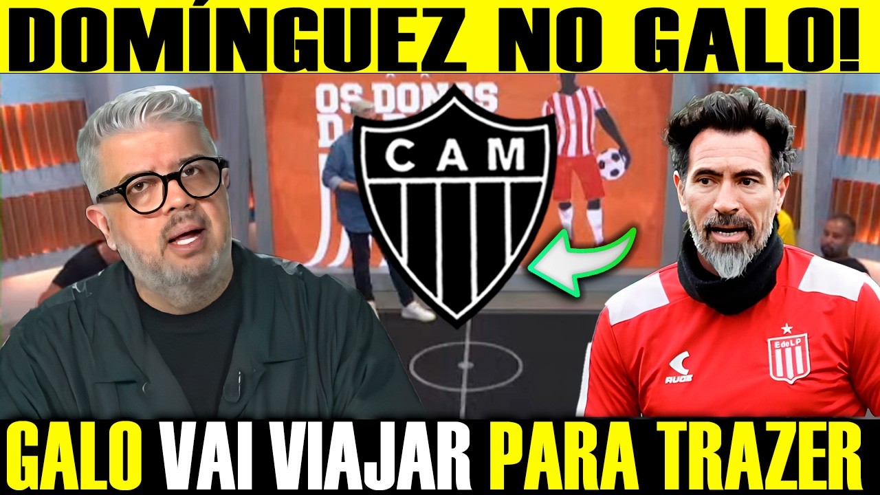 🔴DONOS DA BOLA CONFIMA QUE o ATLÉTICO BUSCA A CONTRATAÇÃO DO TREINADOR EDUARDO DOMÍNGUEZ