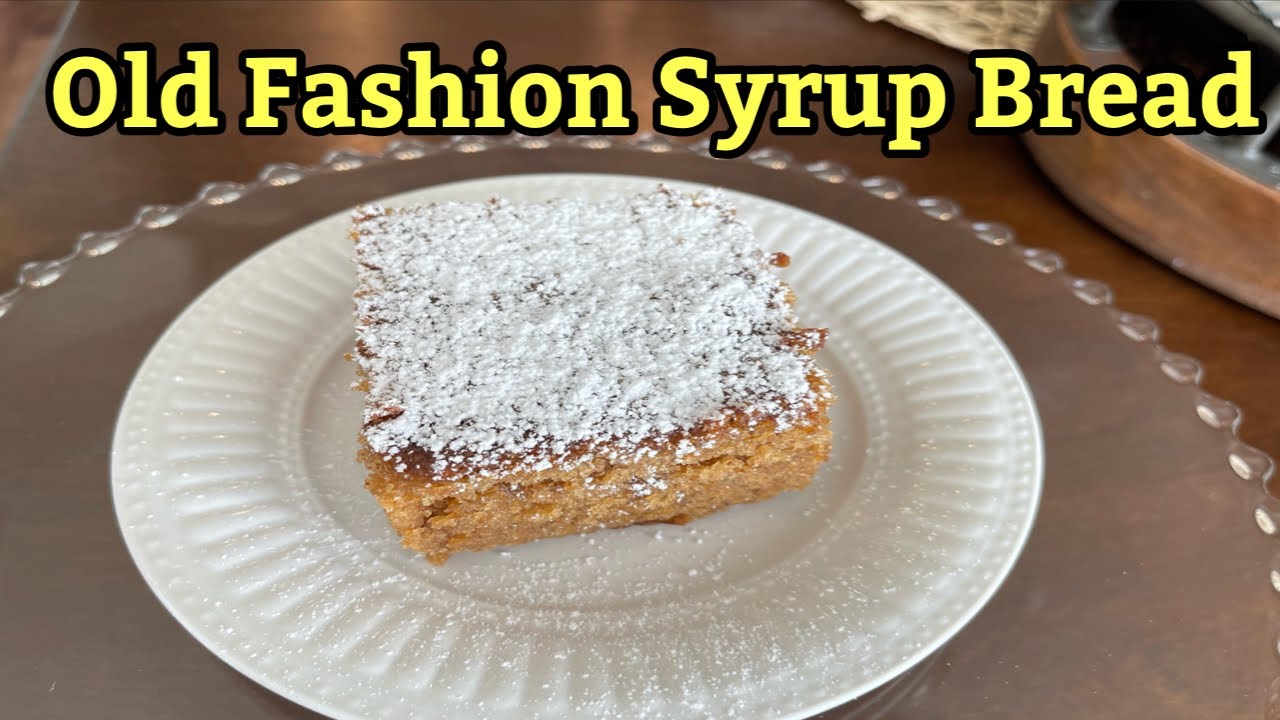 How to Make Old Fashion Syrup Bread |  Desserts| Cooking Semi-Homemade With Joyce