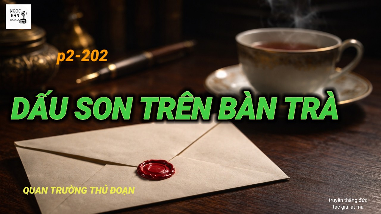 DẤU SON TRÊN BÀN TRÀ P2 _202 Ngọc Hân Radio.