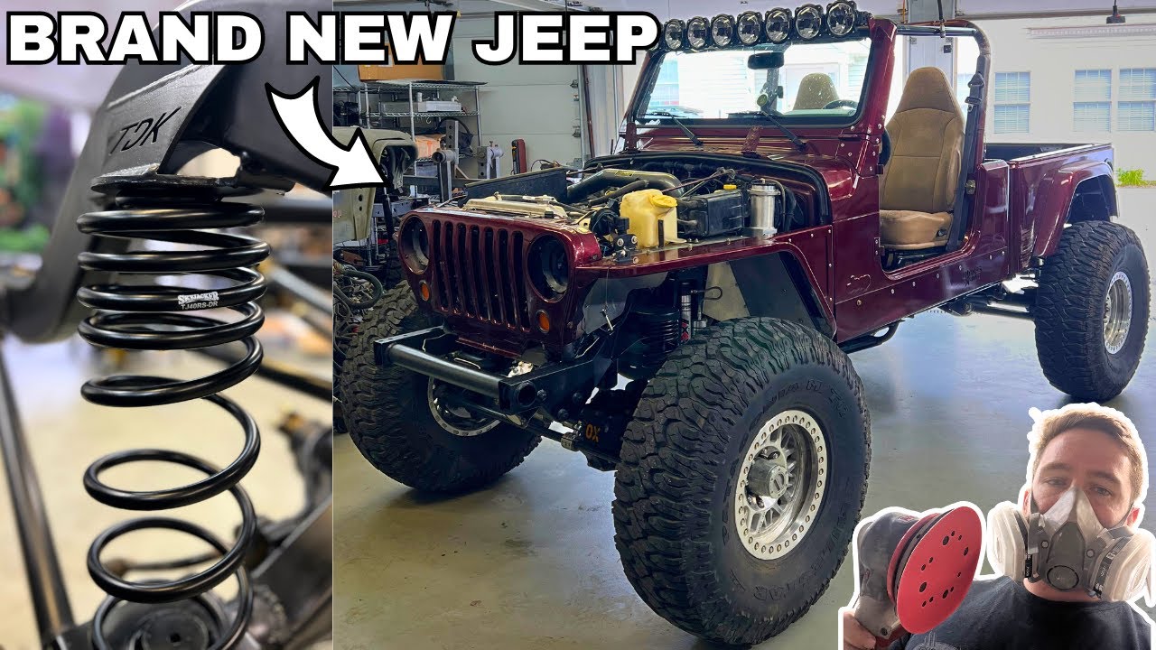 MY FRAME SWAP IS COMPLETE!  Frame Swapping My Jeep TJ | Part 3