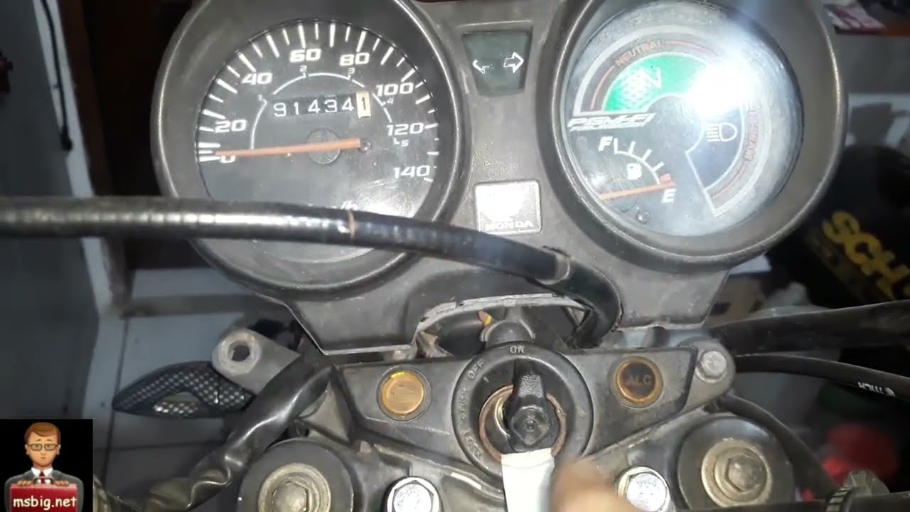 CG 150 FAN ESDI 2012 lâmpada ALC acesa e sem funcionar (passo a passo)