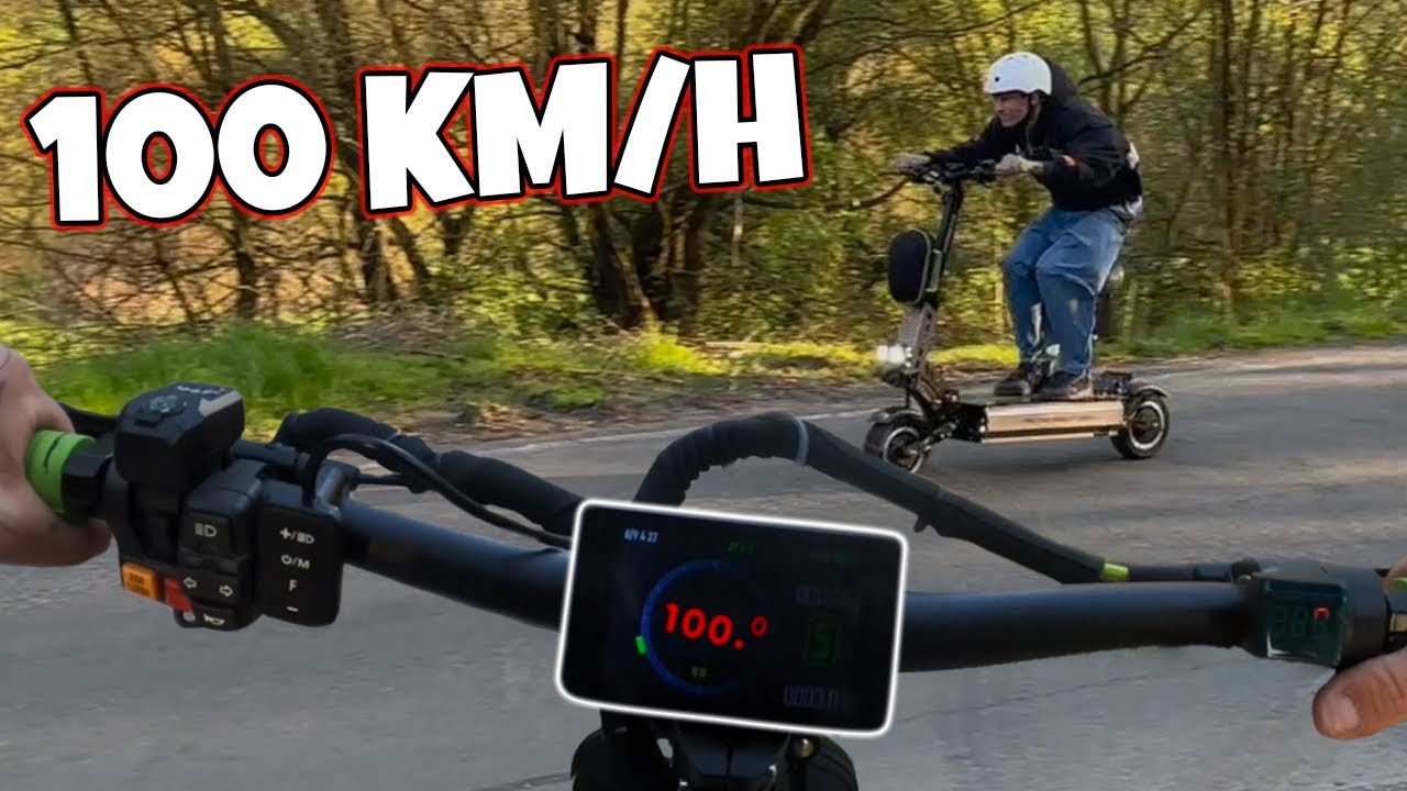 TAHLE KOLOBĚŽKA JEDE AŽ 100km/h?!🛴😳