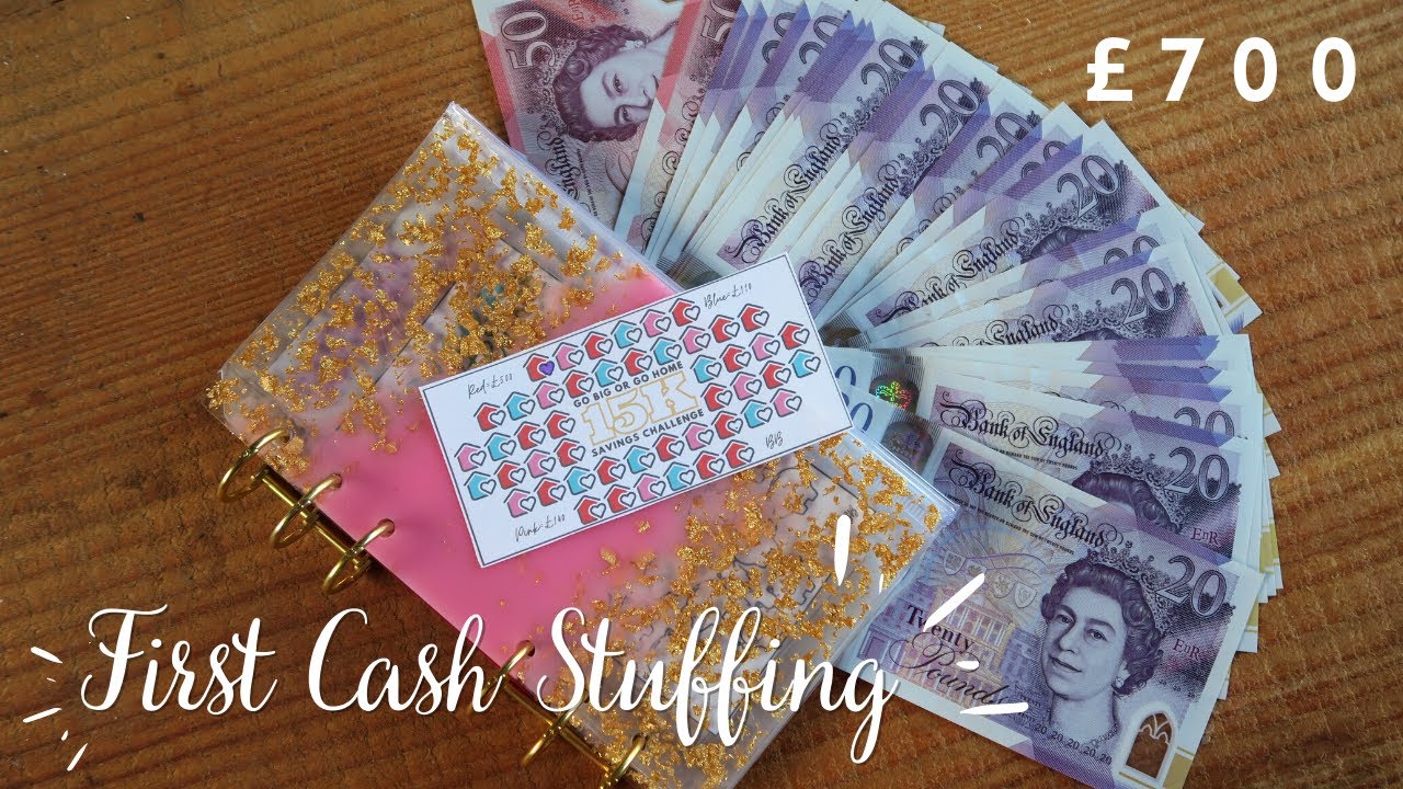 First time cash stuffing £700 - week 1 - UK Budgeter