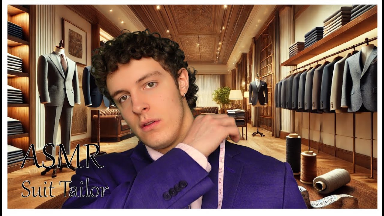 ASMR Custom Suit Fitting | Relaxing Personal Attention