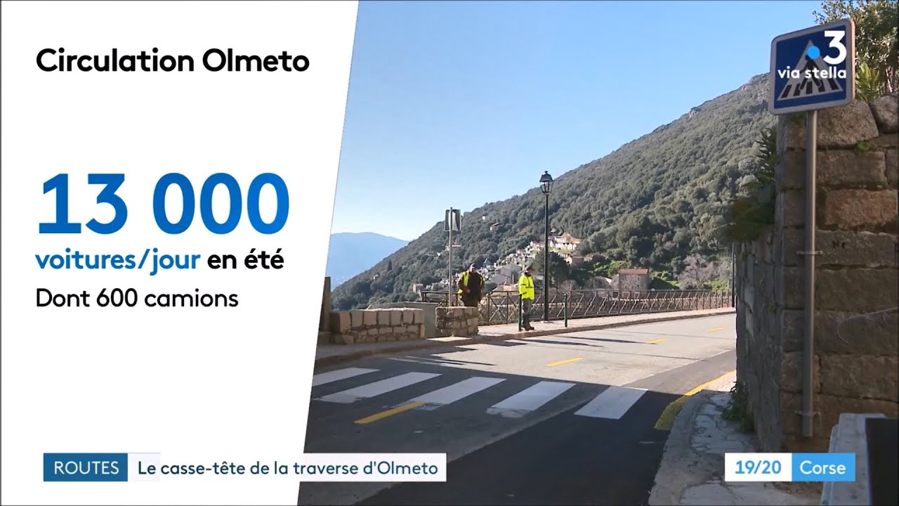 Le casse tête de la traverse d'Olmeto