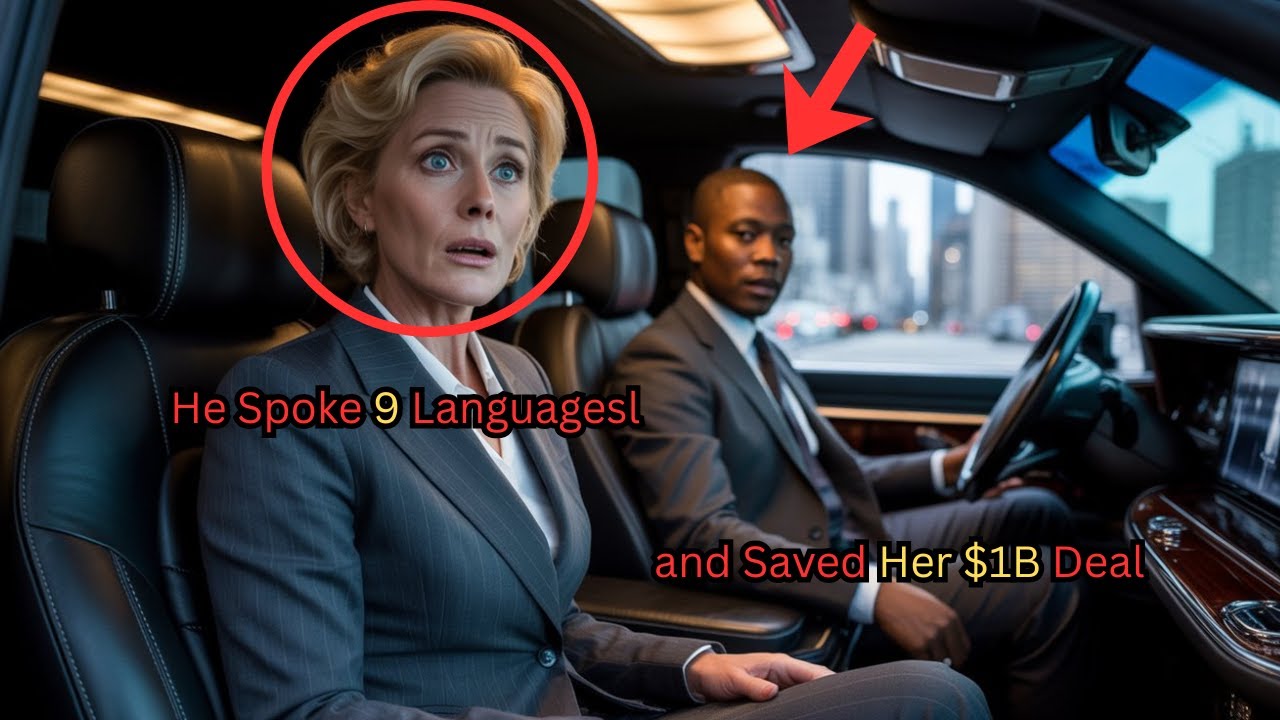 Powerful CEO Mocked Her Black Driver — Then Stopped Cold When His 9 Languages Rescued Her $1B Deal
