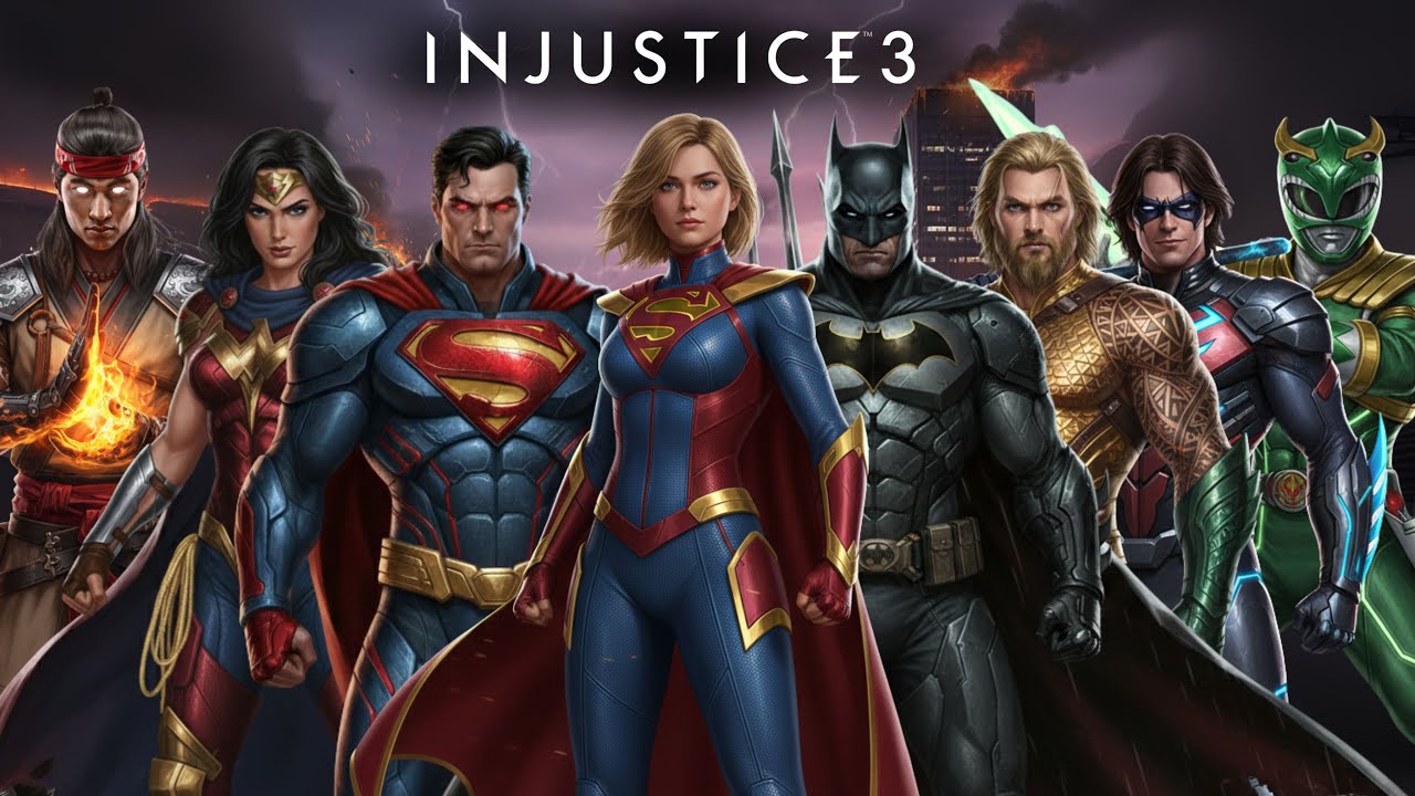 Injustice 3 Concept Roster – 55 Characters (Fan-Made)