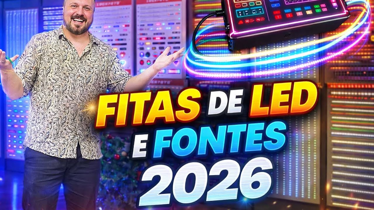 Fita de LED e Fontes 2026: Lançamentos Luckfoyu para Lojistas de Iluminação | Comunidade Ilunato