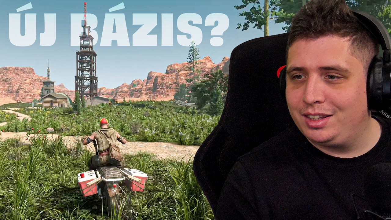 ÚJ BÁZIS ÉPÍTÉS! ☠️ 7 Days To Die #10 🔴STREAM🔴