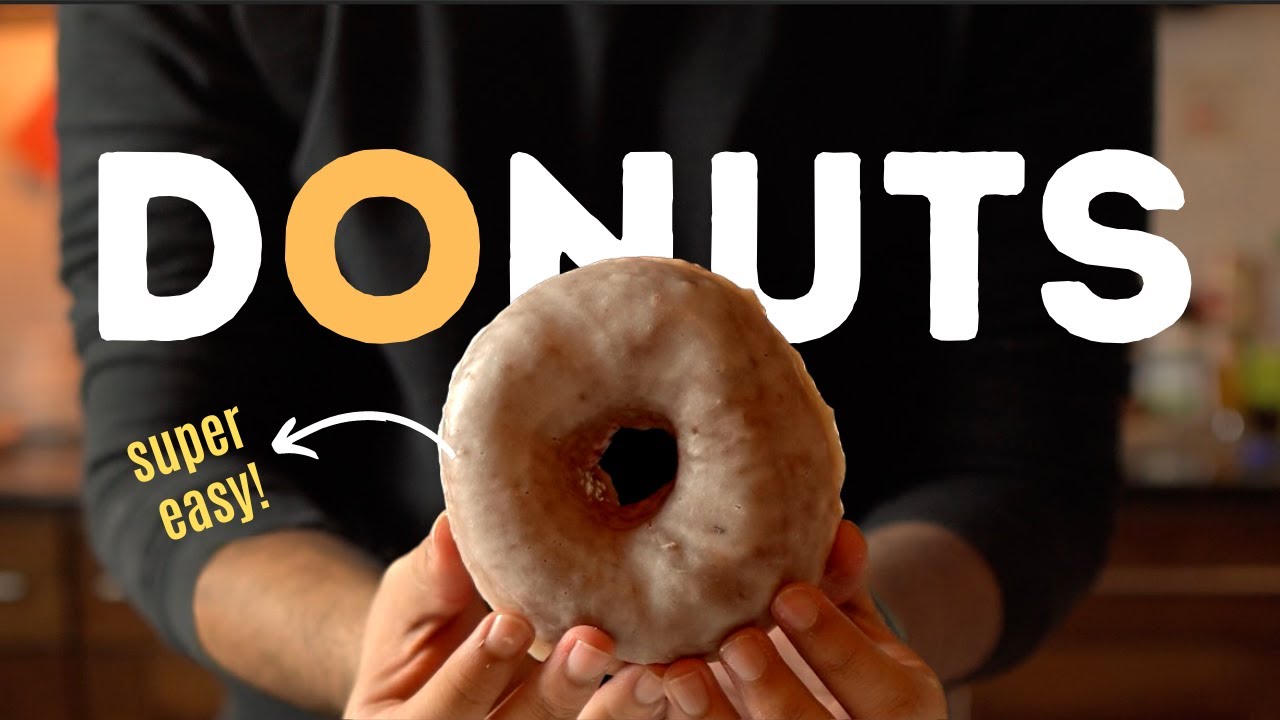 A SIMPLE TRICK to make INCREDIBLE DONUTS AT HOME!