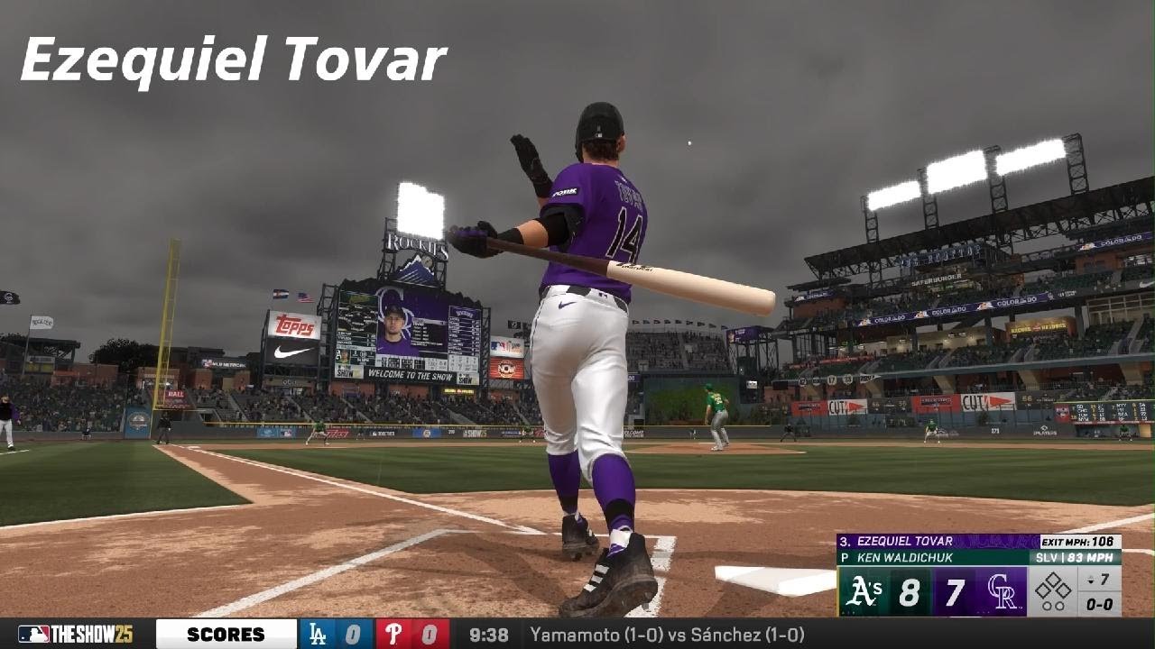 エゼキエル・トバー　Ezequiel Tovar　MLB The Show 25