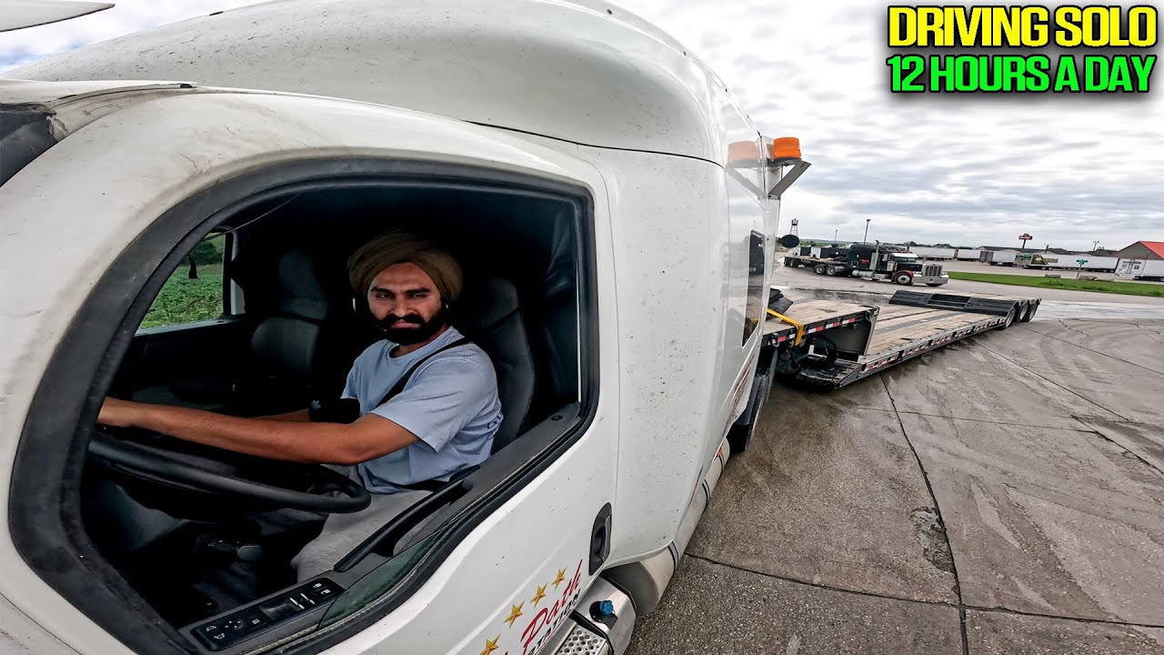 A Day in the Life of a Solo Trucker | 12 Hour POV